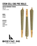 Stem Cell CBG Hemp Flower Pre-Rolls